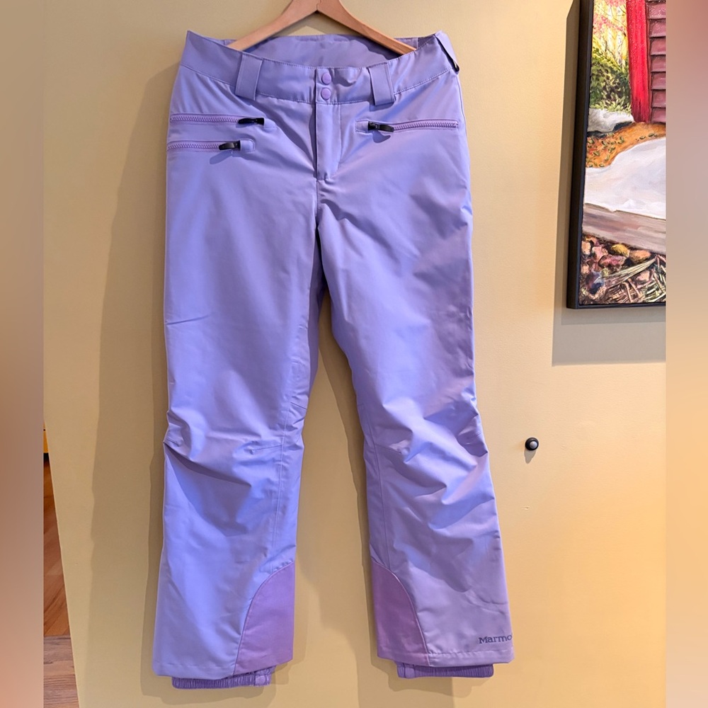 Marmot light Purple Women's Snow Pants size medium